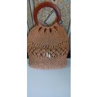 Сумка ручная работа плетёная из Анголы 83год с ракушками