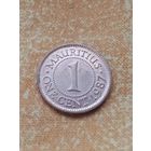 2. Распродажа! Маврикий 1 цент 1987 г. Редкий номинал! UNC