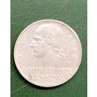 Веймарская республика. 3 марки 1929D. Лессинг