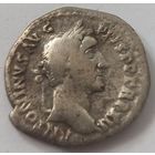 28 Римская империя Антоний Пий   ,Денарий ,состояние