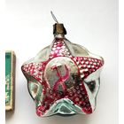 Ёлочная игрушка. Звезда. Серп и молот.