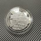 100 лет профсоюзному движению Беларуси. 20 рублей, серебро, 2004