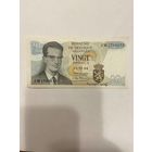 Бельгия 20 франков образца 1964 года -2301