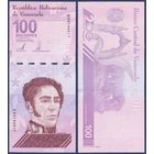 Венесуэла, 100 боливаров 2021 г., P-W119 (B, генерал Симон Боливар), UNC