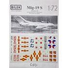 Миг-19С  BILEK#956  1/72