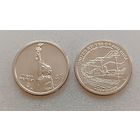 США.1 доллар 2022D.  Инновации. "Администрация долины реки Теннессис".