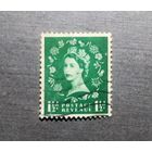 Марка Великобритания 1952-1954 Королева