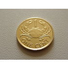 Сейшельские острова. 1 цент 2004 год  KM#46