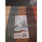 МЕКСИКА 20 песо 2020 год/ полимер/