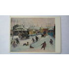 Россика. Дети.Соцреализм ГДР.  Глазер. На улице Метростроевской в Москве. Издание Германии