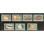 Мальдивы-1998(Мих.3122-3128) , **  , Морская  Фауна , Рыбы (полная серия)