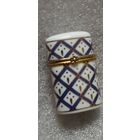 Фарфоровая шкатулка Del Prado Collection EP  СОСТОЯНИЕ ! НА  ФОТО . ОРИГИНАЛ  .  Распродажа Коллекции !!! . Экспресс  Аукцион  не с рубля без МПЦ и прочего 3 ДНЯ  .Много лотов в продаже .