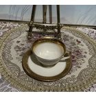 Чашка кофейная пара Золото Alka Bavaria Германия нюанс в описании