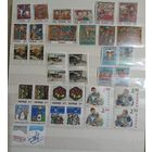 Норвегия** Рождество много красивых и стильных марок, разновидности по зубцовке