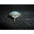 Кольцо СССР С Хризопразом