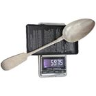 Российская империя, ложка 0,84, 59,75 гр. Добротная. С рубля.