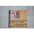 Виниловая пластинка "Роллинг Стоунз", игра с огнем.
