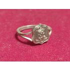 Кольцо с Гербом. Серебро Царская 84 проба.