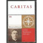 Германия. 150 лет со дня рождения Л.Вертмана. Католический священник. 2008г. Mi#2697.