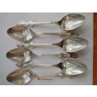 Набор столовых ложек, 20 см. мельхиор. Кольчугино