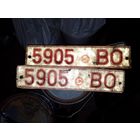 Номерные знаки РБ