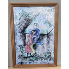 Панно под стеклом