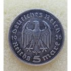 Все лоты с рубля.5 марок 1936 А,Германия