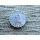 Werty71 Австрия 2 гроша 1957 Орёл