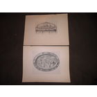 Хромолитографии из издания История декоративного искусства XVI века Издано Анри Лоренсом,Париж, 1892г.3 шт.(Лот 05)