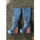 Сапоги на платформе