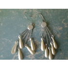 Серьги винтажные. Жар-птица. СССР.