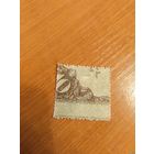 1920 Латвия Мих 51z напечатаны на обороте денежных знаков Авалова-Бермонта почтово-благотворительные Красный Крест медицина война (2-5)