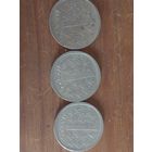 Монета 1 марка финляндия 3 шт