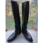 Сапоги кожаные для лошадиной выездки. размер 44