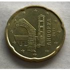 Андорра 20 евроцентов 2019 - Церковь Сант Марти де ла Кортинада - UNC!