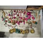 Большой лот новогодних игрушек ссср,больше 80 шт,с рубля