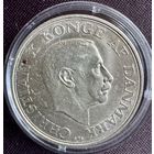 2 кроны 1937г Король Кристиан Х Дания 25 лет правления