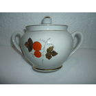 Сахарница. Фарфор. Ручная роспись золотом. Довбыш.60-е годы СССР