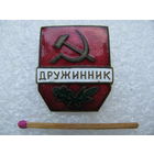 Знак. Дружинник СССР. тяжёлый
