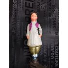 Елочная игрушка Узбечка с книгой из серии Дружба Народов