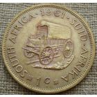 1 цент 1961 Южная Африка