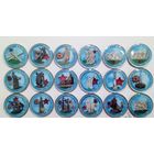 18 монет - 70 лет победы в ВОВ - 5 рублей- цветные