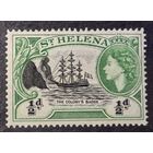 Святая Елена остров 1953 ** Корабль, марка из серии, Британские колонии