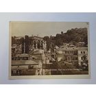 Общий вид на Курзал и Крестовую гору. Кисловодск. Чистая. Почтовая карточка 1920е - 1930е годы.Общий вид.