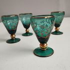 Рюмка, высота 8 см. Богемия, Чехословакия