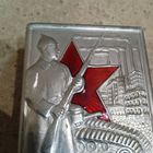 Спичечница боец РККА эмали