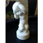 Антикварная статуэтка аллегория - Мальчик. Болит голова - из серии Детские боли, B&G Copenhagen Dаnmark Копенгаген авторская работа