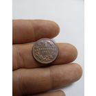 1 крейцер 1844 год, Баден, Леопольд