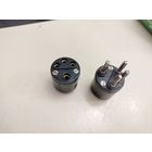 Штекер разъем розетка вилка  мощная СССР