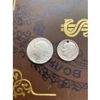 2 злотых 1932 и 10 центов 1964, серебро